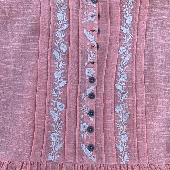 FREE PEOPLE Embroidered Dress - Picture 2 of 5